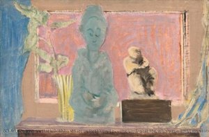 Untitled (still Life With Vase And Two Statues) — Mark Rothko