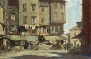 Wooden Houses, Istanbul — Edward Seago