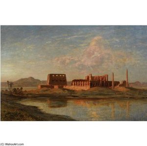 The Temple Of Karnak At Luxor