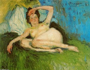 Jeanne (desnudo Acostado) — Pablo Picasso
