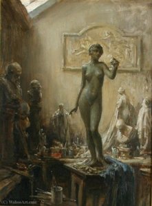 The Sculptor's Studio — Allan Douglas Davidson