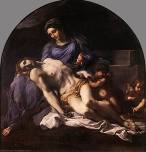 Pietà — Annibale Carracci, Baroque