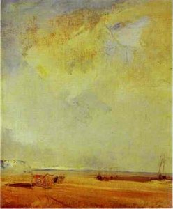 View Of The Coast Of Normandy — Richard Parkes Bonington, Romanticism