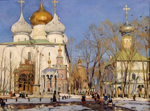 The Annunciation Day — Konstantin Yuon