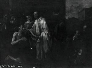 St. Romuald healing the Blind Man