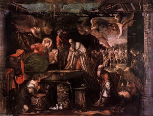 The Adoration Of The Magi — Jacopo Tintoretto
