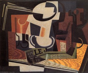 Still Life With Fruit Bowl — Juan Gris, Synthetic Cubism
