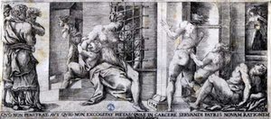 Roman Charity — Giulio Bonasone