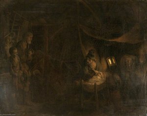 The Adoration Of The Shepherds — Gerbrand Van Den Eeckhout
