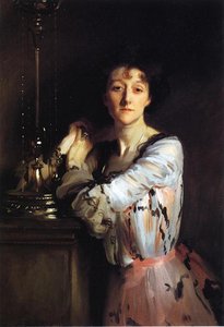 The Honorable Mrs. Charles Russell — John Singer Sargent, Impressionistic Portraiture