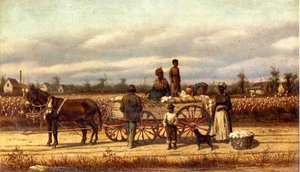 Noon Day Pause In The Cotton Field — William Aiken Walker