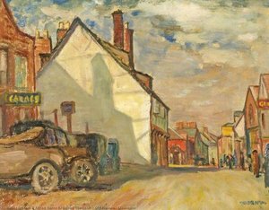 Old Houses, Gloucester — Alfred Henry Robinson Thornton