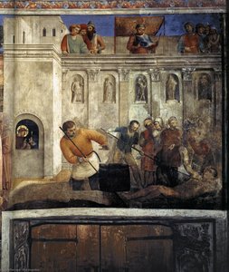 E,wall - Martyrdom Of St Lawrence — Fra Angelico, Early Renaissance