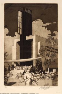 Italian Building, Chicago Fair, 1933 — Louis Oscar Griffith