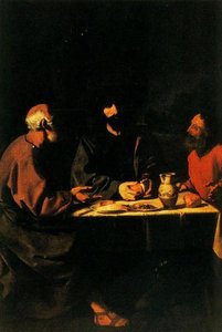 La Cena De Emaús — Francisco De Zurbarán, Baroque