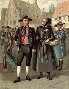 German Costume Wurtemberg Ulm