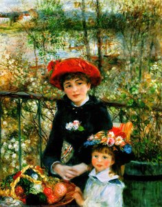 Two Sisters (on The Terrace) — Pierre-auguste Renoir