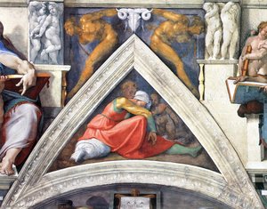 The Ancestors Of Christ: Asa — Michelangelo Morlaiter