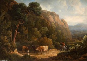 Landscape With Cows — George Philip Reinagle
