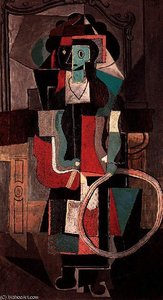 Fillette Au Cerceau — Pablo Picasso