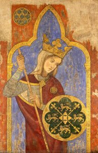 Reconstruction of Medieval Mural Painting, Virtue