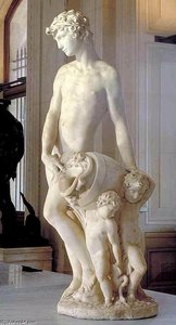Young River God — Pierino Da Vinci