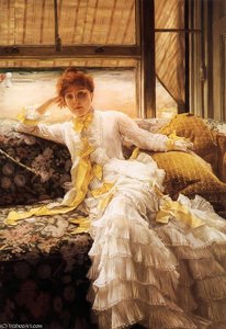 Spring Specimen Of A Portrait — Jacques Joseph Tissot