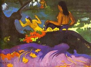 Near The Sea — Eugène Henri Paul Gauguin