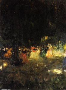 Dance In The Open Air — Alexej Von Jawlensky, Expressionism