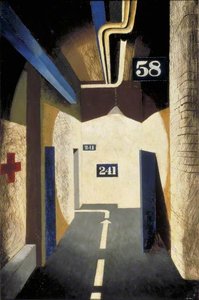 The Passage To The Control Room At South West Regional Headquarters, Bristol — John Piper