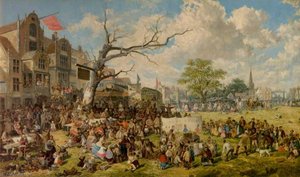Holiday Time (fair Day) — John Holland, Contemporary Realism