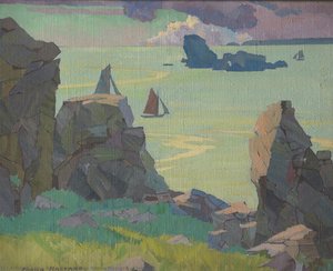 Finistère — Alice Gwendoline Rhona Haszard, Post-impressionism