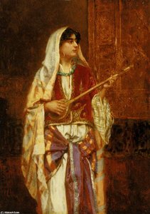 The Mandolin Player — Rudolph Ernst