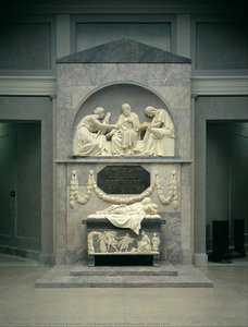Tombstone For Count Alexander Von Der Mark — Johann Gottfried Schadow