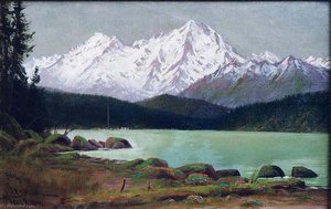 Mt. Washington Hood Canal, (painting)