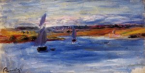 Sailboats — Pierre-auguste Renoir