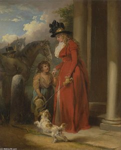 The Squire's Door — George Morland
