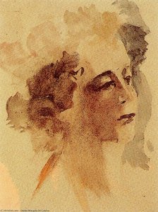 Head Of A Woman 1 — Ovidio Murguía De Castro