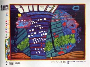 A Exodus Into Space — Friedensreich Hundertwasser