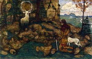 The Vision Of St. Hubert — Egon Schiele