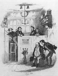 Mr. Pickwick And Sam In The Attorney's Office,