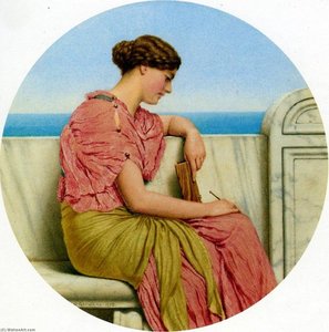 Distant Thoughts — R.b.a John William Godward