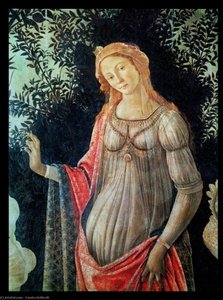 Primavera, Detail Of Venus — Sandro Botticelli