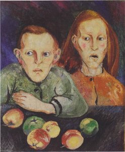 Hungry Children From Vienna — Aksel Waldemar Johannessen, Expressionism