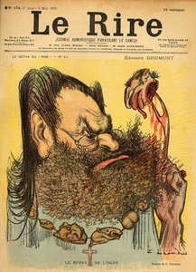 Caricature Of Edouard Drumont