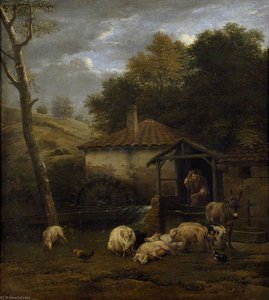 Farmyard with Animals