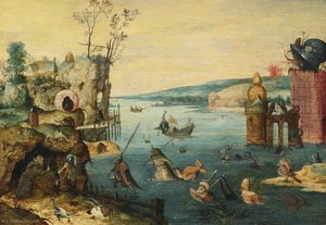 The Temptation Of Saint Anthony — Hieronymus Cock