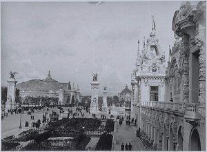 Universal Exhibition Of 1900, Paris: The Grand Palais And The Alexandre Iii Bridge. — Henri Lemoine