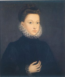 Infantin Isabella Clara Eugenia — Sofonisba Anguissola