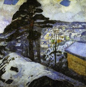 Kragerø Winter — Edvard Munch
